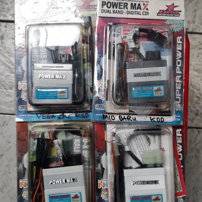 ✨New Ori Cdi Brt Powermax Dual Band Vega Zr Mio Smile Shogun 125 Sp Smash Terbaru