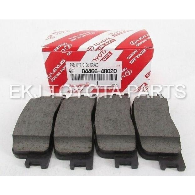 Kampas Rem Belakang Toyota Wish ZNE10 Original