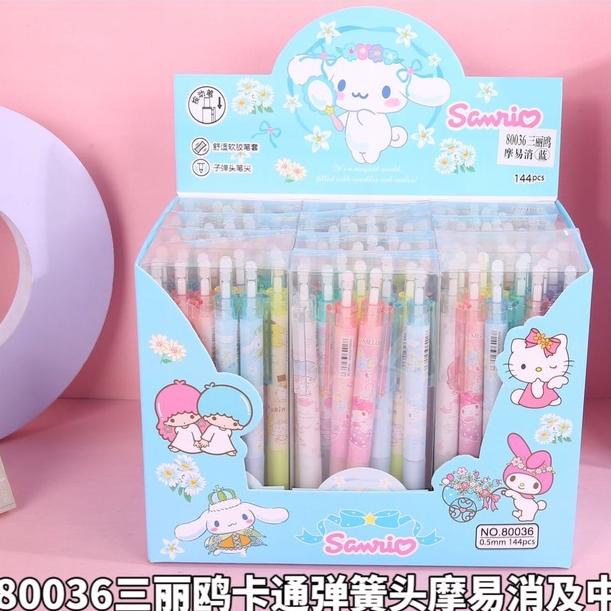 

MURAH (12pc) Bolpen / Pulpen Gel Mekanik Tinta Bisa Dihapus / Pena Bisa Di Hapus Cetek COD