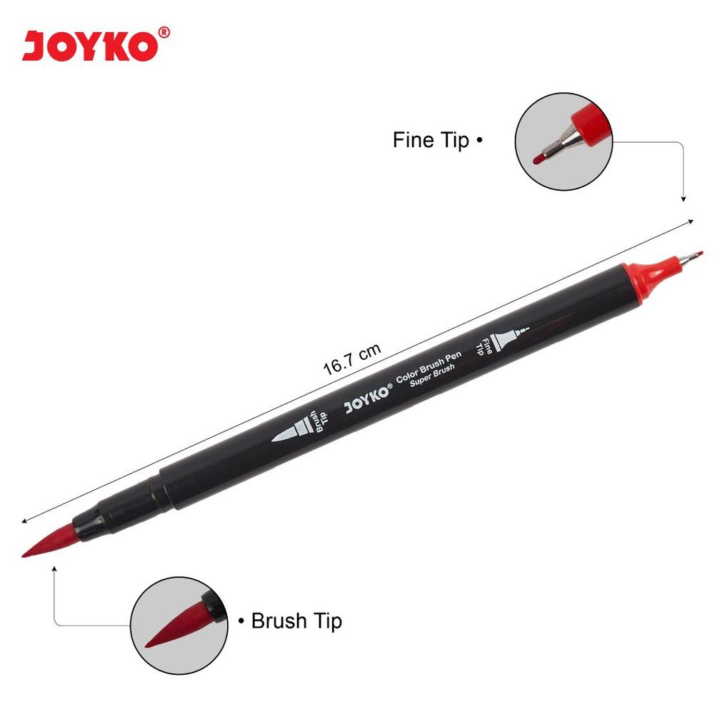 

PROMO SPECIAL JOYKO BRUSH PEN CLP-13 CLP-13A PENA KUAS SALE