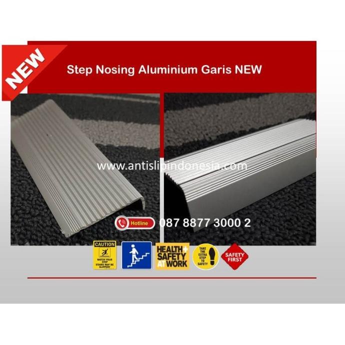 Anti Slip Tangga Stair Nosing Step Nosing Aluminium SNAL 7