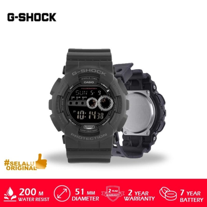 Casio G-Shock GD-100-1BDR / GD-100-1BDR / GD100 ORIGINAL