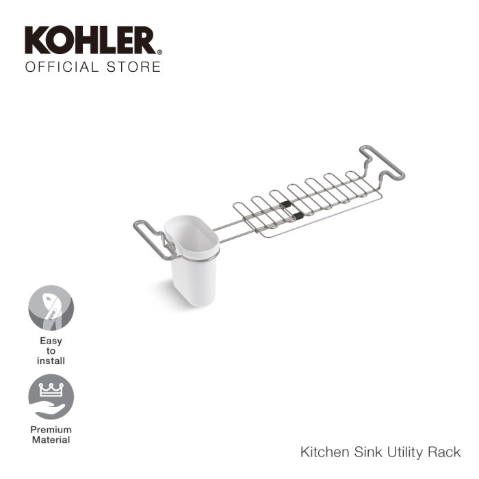 Promo Kohler Rak Pengering Sink / Kitchen Sink Utility Rack 25386T-Na