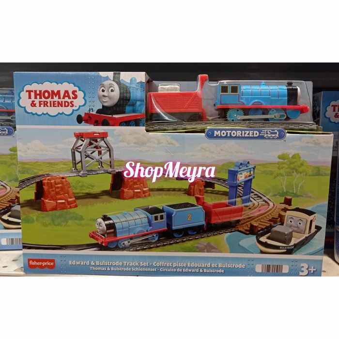 Promo Thomas And Friends Edward & Bulstrode Track Set