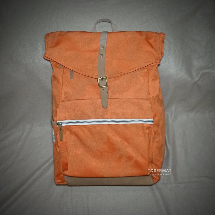✨Original Tas Ransel Laptop Backpack Daypack Exsport Sherlington Original-Orange Bisa Sameday