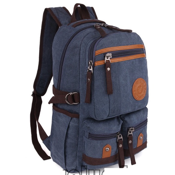 ✨Original Tas Ransel Pria Kanvas Ts613 Diskon