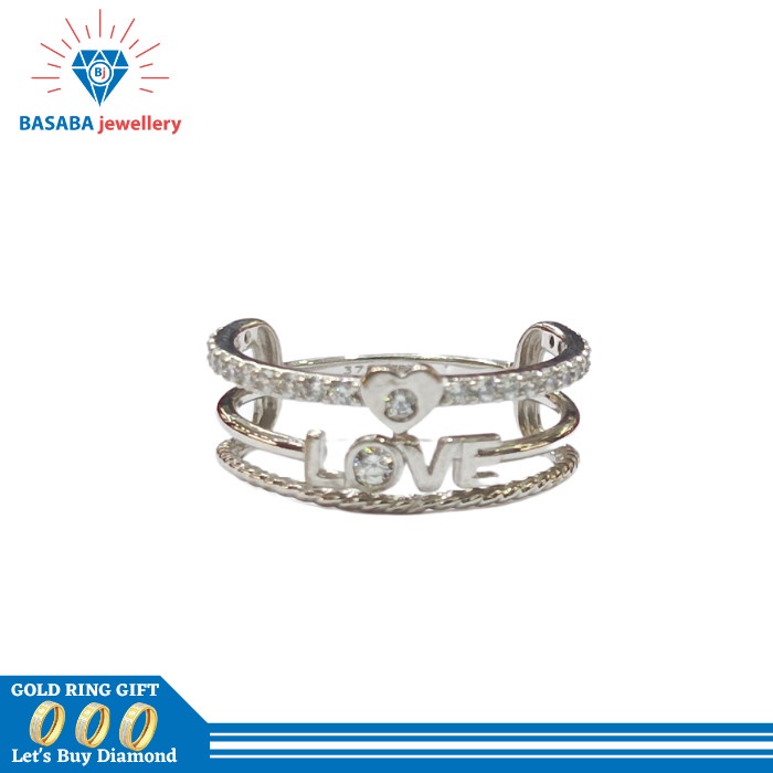 ✨Termurah Cincin Single Emas Asli Emas 375 Original Wanita Bisa Sameday