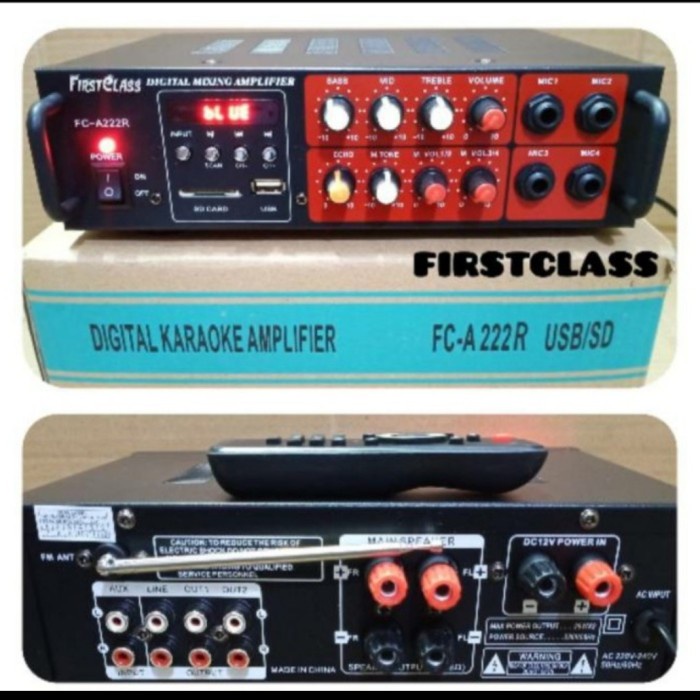 

✨Sale Anplifier Firtsclass Fc-A222R Bisa Gojek