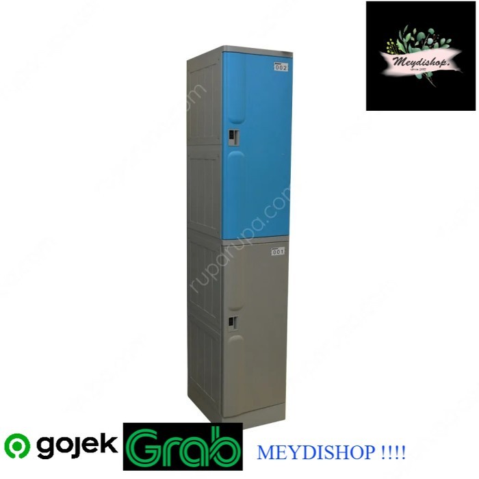 

✨Sale Krisbow Lemari Loker Abs Locker Cabinet Plastik 2 Pintu Terbaru