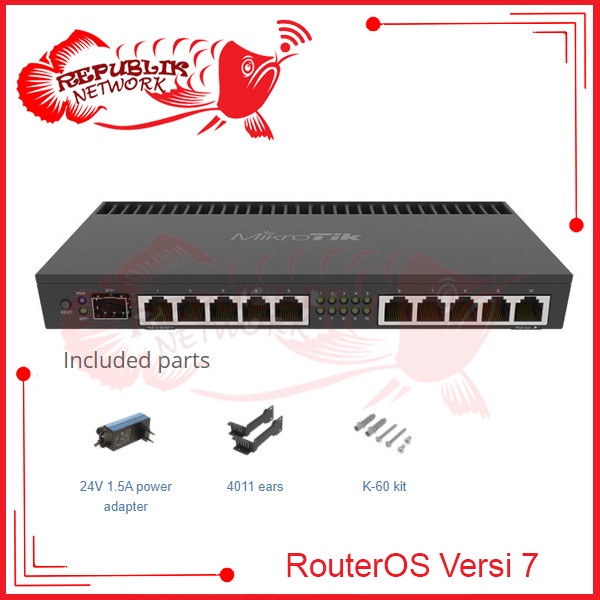 

✨Sale Mikrotik Rb 4011 Igs Rm Rb4011IgsRm Diskon