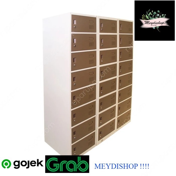 

✨Sale Krisbow Lemari Loker Besi Jumbo Locker Cabinet 24 Pintu Bisa Sameday