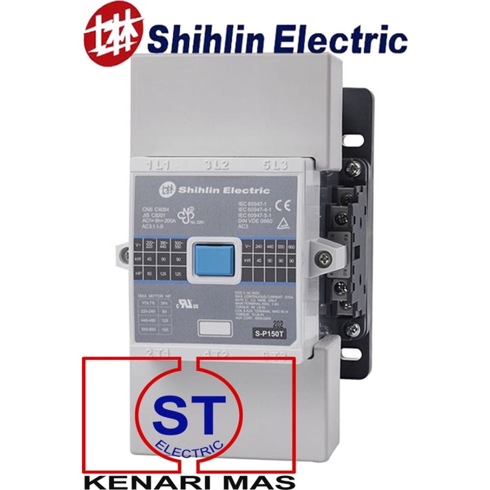 ✨Original Kontaktor / Contactor Sp150T / S-P150T Shihlin Electric / Sp-150T 165A Berkualitas