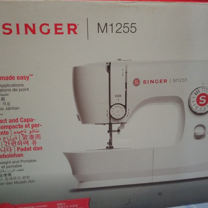 ✨Ori Mesin Jahit Singer M1255 Limited