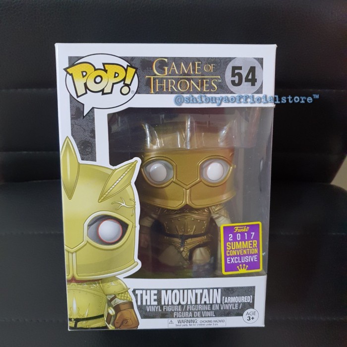 ✨New Funko Pop Game Of Thrones The Mountain Armored Sdcc Exclusive Terbaru