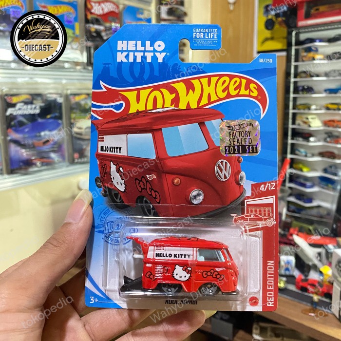 ✨New Hot Wheels Kool Kombi Red Edition Factory Sealed Diskon