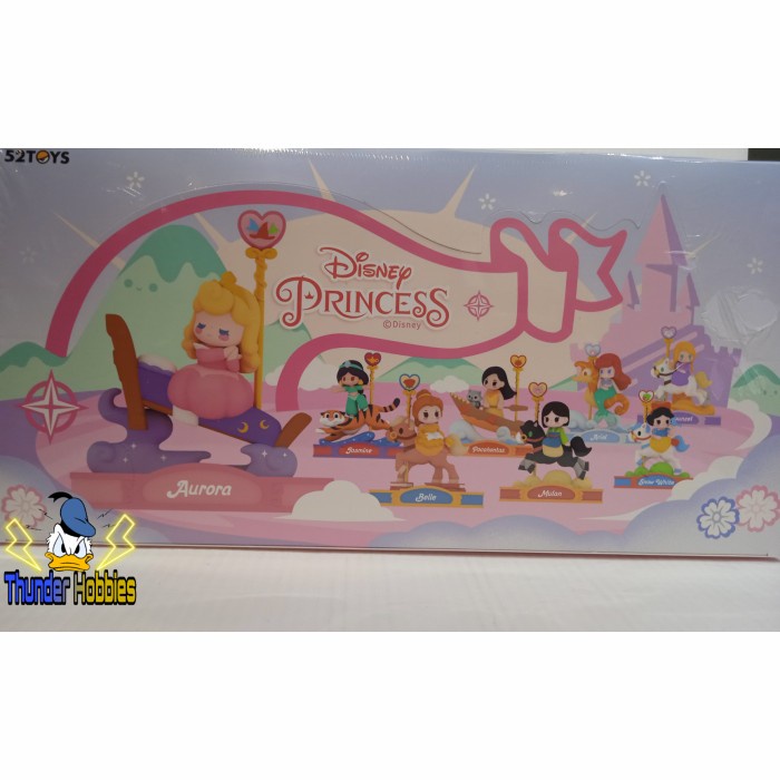 ✨New Ori 52Toys Disney Princess 1 Carousel Set 8 Pcs Limited