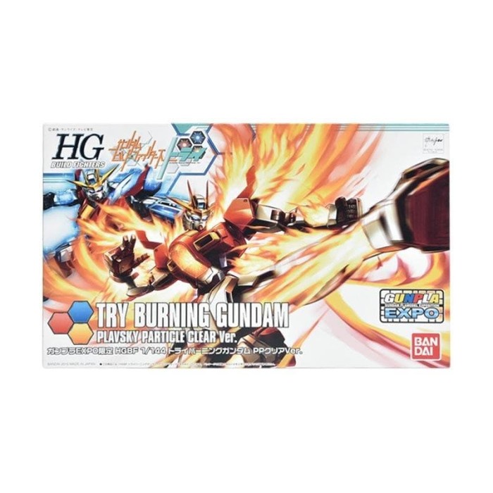 ✨New Hg Try Burning Gundam Expo Limited Diskon