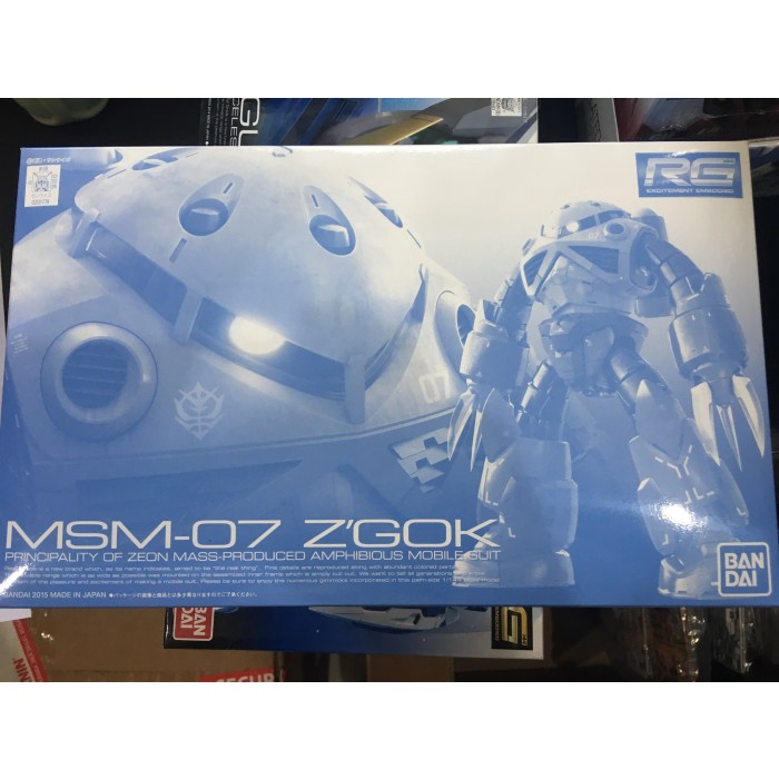 ✨New Rg 1/144 Msn-07 Z’Gok Premium Bandai Limited Terbaru