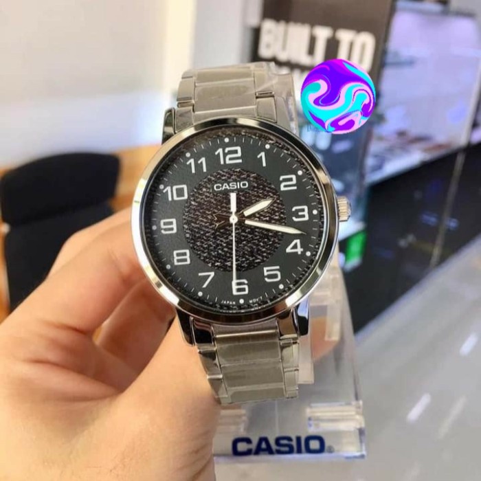✅Sale Jam Tangan Pria Casio Mtp-E159D-1B Mtpe159D-1B Original Garansi 1Tahun Diskon