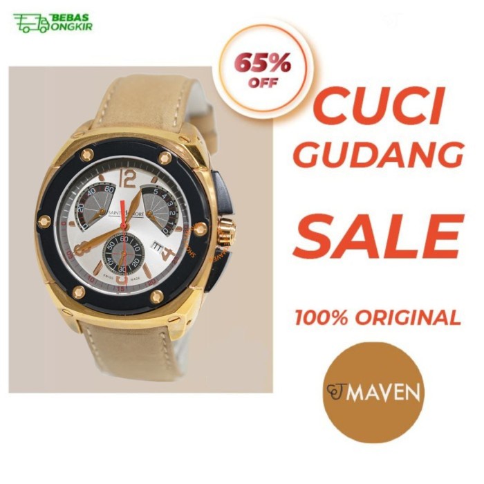 ✅Sale Jam Tangan Saint Honore Sh Gents 889072 Limited