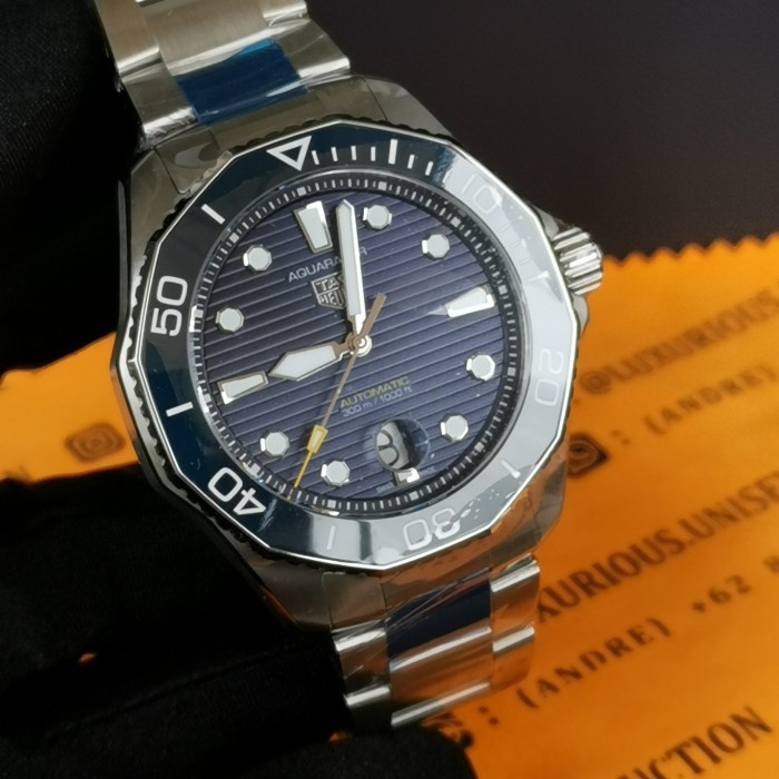 ✅Sale Jam Tangan Tag Heuer Aquaracer 43Mm Blue Dial Ceramic Wbp201B-Ba0632 Berkualitas