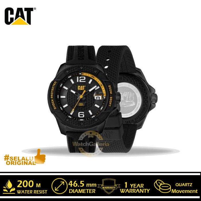 ✅Ready Jam Tangan Pria Caterpillar Cat Sj.161.21.137 Original Limited
