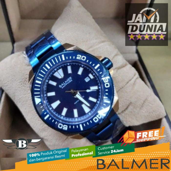 ✅Original Jam Tangan Balmer B.7989Mblu Jam Balmer Original 7989 Jam Pria La St Diskon