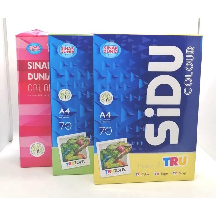 

Kertas Hvs Warna Sinar Dunia Ukuran A4 Kode 822