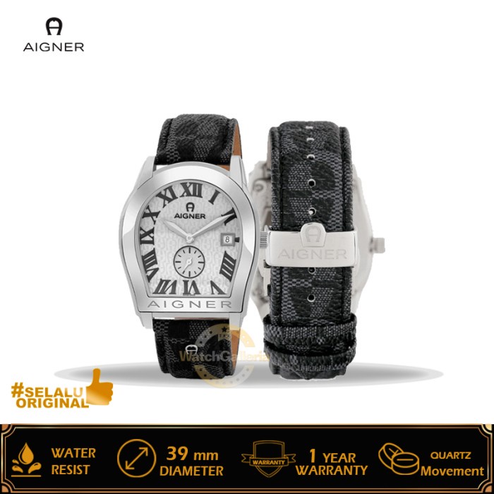 ✅Ori Jam Tangan Pria Aigner A127101 Original Terbaru