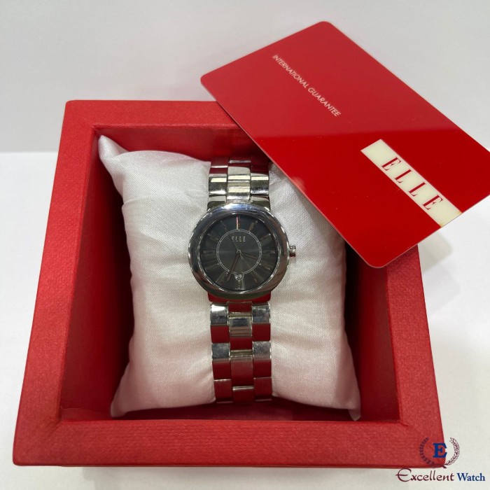 ✅New Excellent Watch Jam Tangan Wanita Elle El705L Silver Diskon