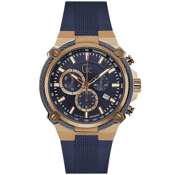 ✅Baru Jam Guess Gc Original Y24006G7 24006 Guess Y24006 Jam Tangan Pria La Bisa Gojek