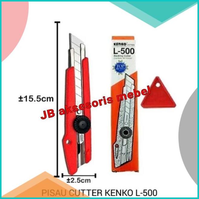 

PISAU CUTTER BESAR L-500 Merk KENKO / KATER BESI BESAR KENKO 20JVLZ3