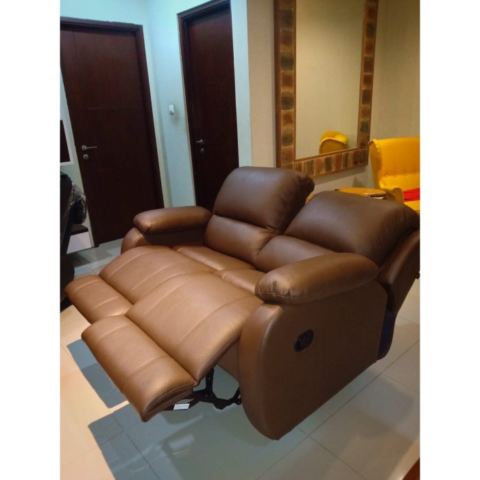 Promo Sofa Recliner 2 Seat Bahan Premium Promo Terbaru