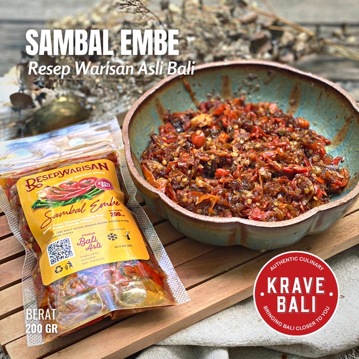 

Promo Sambal Embe Resep Warisan 200 Gr - Sambal Bali Ali - Krave Bali Terbaru