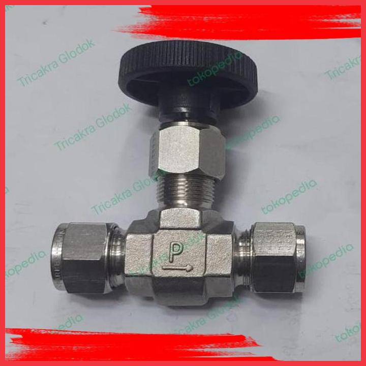 

(TCG) NEEDLE VALVE PARKER M12A-V8LK-SS/NEEDLE VALVE 6000PSI 1/2TUBE PARKER