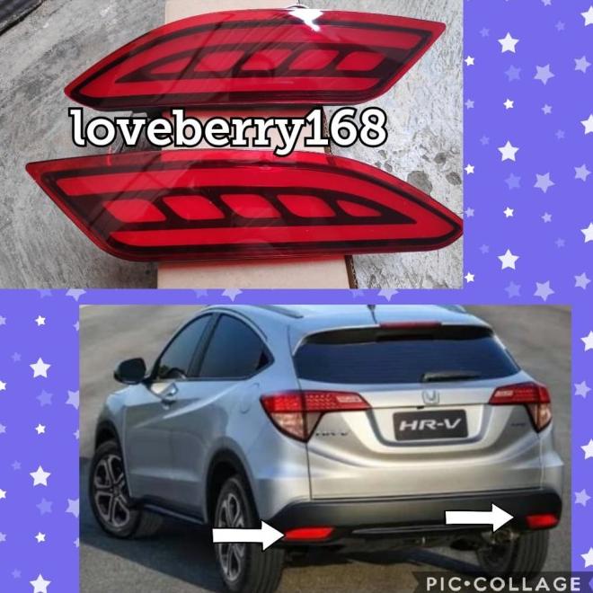 Sepasang Led Bumper Belakang Honda Hrv Reflektor Bumper Belakang Hrv