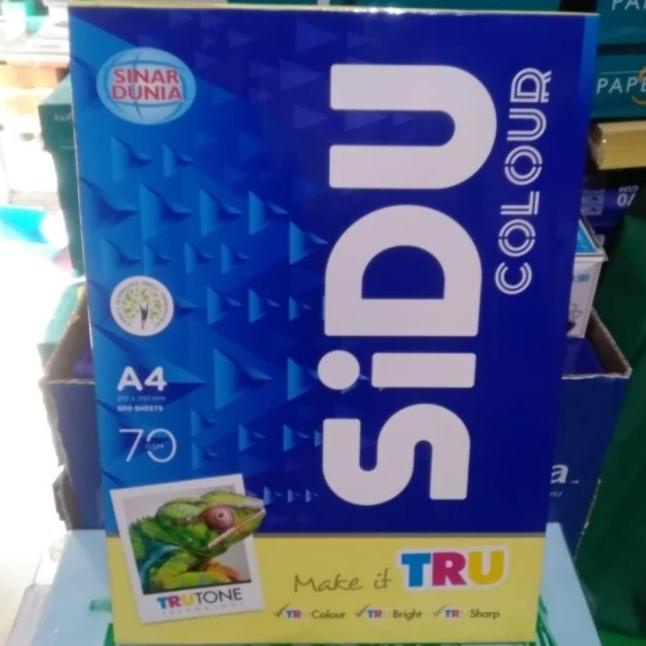 

KERTAS HVS A4 70 GRAM SIDU WARNA KUNING |Top|Best
