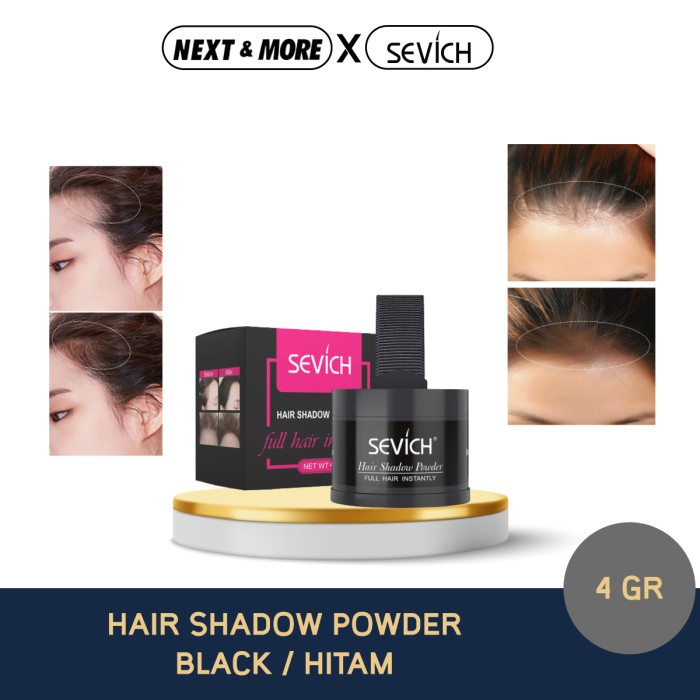 Sevich Shadow Powder Menyamarkan Kebotakan Garis Rambut Original