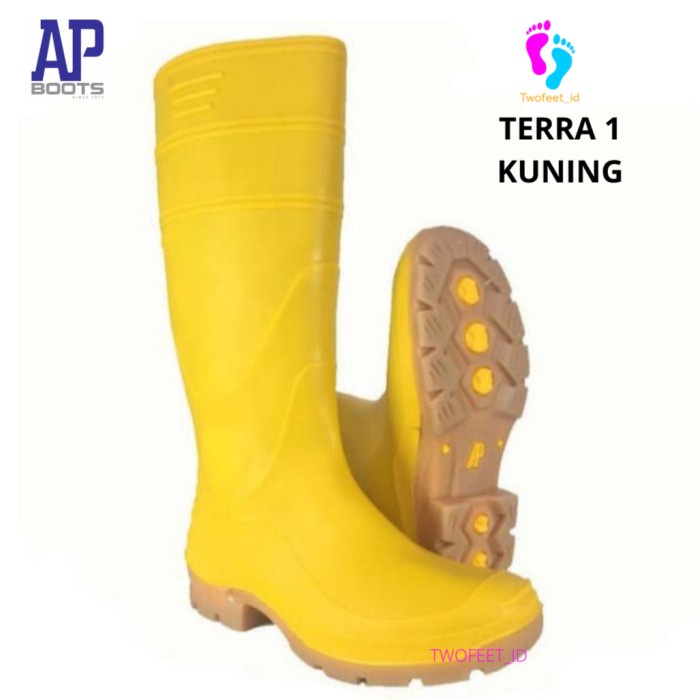 PROMO PROMO SEPATU AP BOOTS MURAH AP BOOTS TERRA 1 YELLOW SIZE 39 - 42
