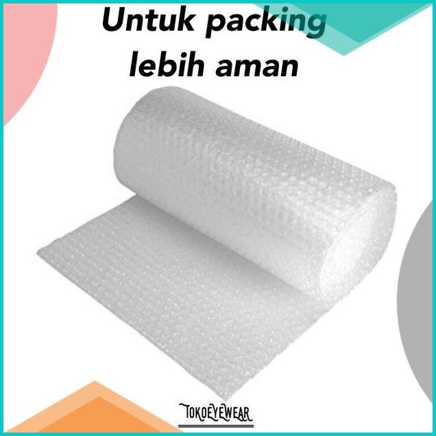 

Buble Wrap tambahan untuk packing 20JVLZ3 accessories perkaka