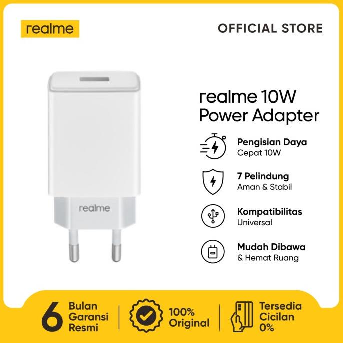 Terlaris Realme 10W Power Adapter Berkualitas