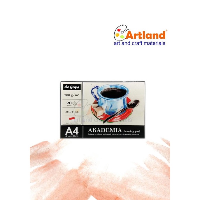 

Best Sales De Goya Akademia Drawing Pad A4 200G Terbaik