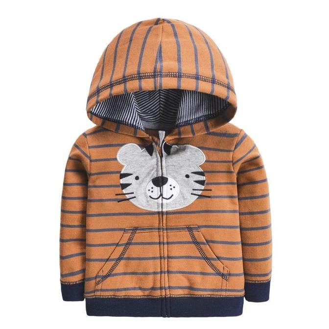 Jaket Hoodie Bayi Balita Cowok Laki Laki Premium Import Tiger BB2220