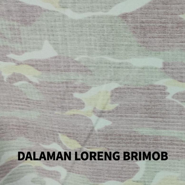 Kain Loreng Brimob Bahan Ripstop Tr