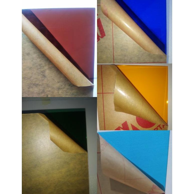 

Berkualitas Acrylic akrilik lembaran 2mm warna transparan ukuran A3 (42x30cm) !