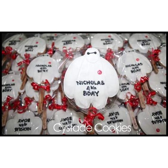 

TERMURAH SOUVENIR / KADO / HADIAH UNIK CUSTOM | BAYMAX COOKIES | KUKIS HIAS !