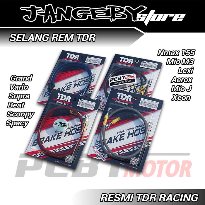 SELANG REM TDR DEPAN BELAKANG BEAT SCOOPY SPACY VARIO GRAND LEGENDA