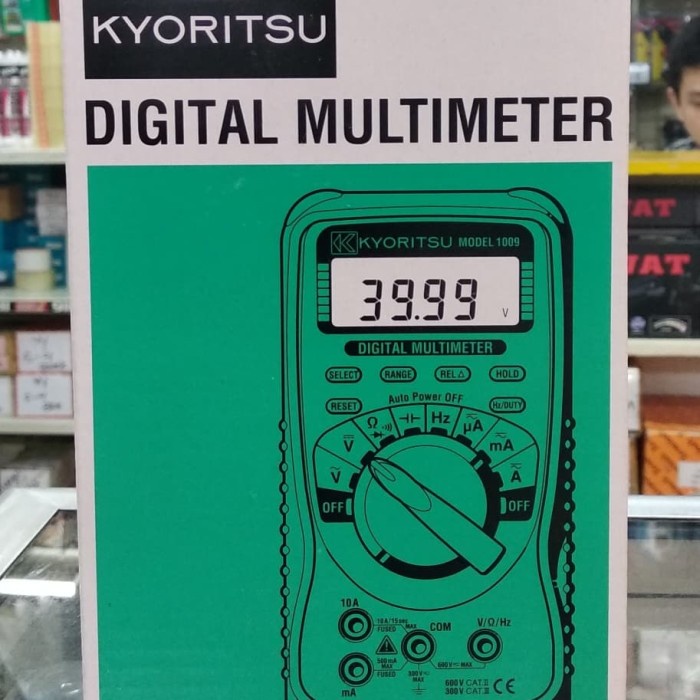 ✅Termurah Digital Multimeter Kyoritsu 1009 - Multitester Digital Kyoritsu 1009 Berkualitas