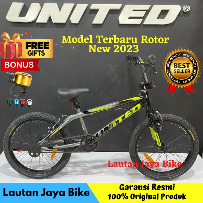 Promo Sepeda 20 Bmx United Roouse Lottor