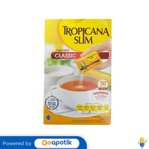 

TROPICANA SLIM CLASSIC BOX 50 SACHET